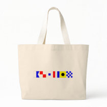 Code Flag Austin Tote Bags