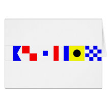 Code Flag Austin Cards