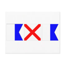 Code Flag Ava Postcard