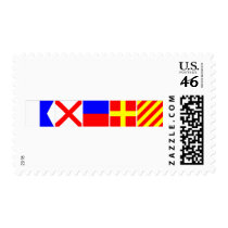 Code Flag Avery Postage Stamps