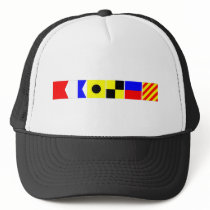 Code Flag Bailey Trucker Hat