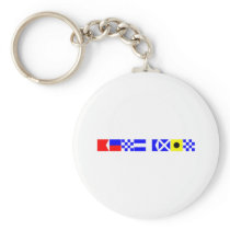 Code Flag Benjamin Key Chains