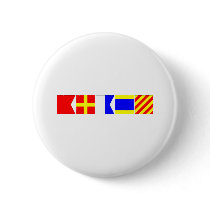 Code Flag Brady Pinback Button