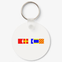 Code Flag Brady keychains