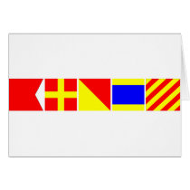 Code Flag Brody Card