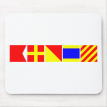Code Flag Brody Mouse Pad