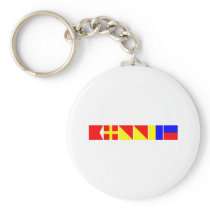 Code Flag Brooke Key Chain