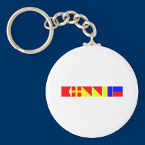 Code Flag Brooke keychains