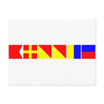 Code Flag Brooke postcards by CptMikey Code Flag Brooke postcards