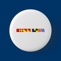 Code Flag Brooklyn buttons
