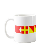 Code Flag Brooklyn Coffee Mugs