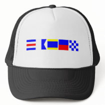 Code Flag Caden Trucker Hat