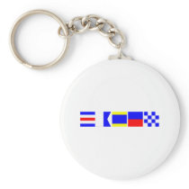 Code Flag Caden Key Chains