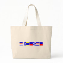 Code Flag Cadence Tote Bag