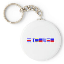 Code Flag Cadence Key Chains
