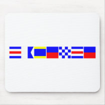 Code Flag Cadence Mouse Pads