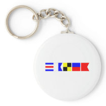 Code Flag Caleb Key Chain