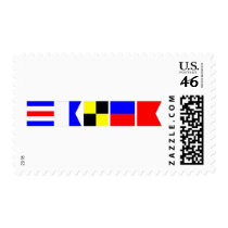 Code Flag Caleb Stamps