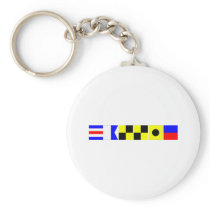 Code Flag Callie Keychain