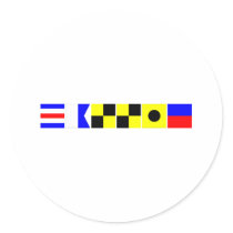 Code Flag Callie Sticker