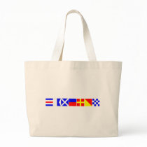 Code Flag Cameron Tote Bags