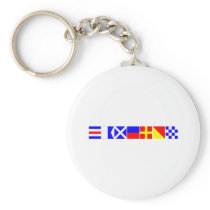 Code Flag Cameron Key Chain