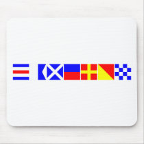 Code Flag Cameron Mouse Pad