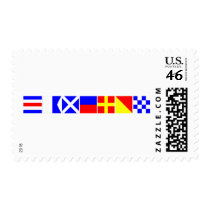 Code Flag Cameron Postage Stamps