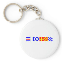 Code Flag Camryn Keychain