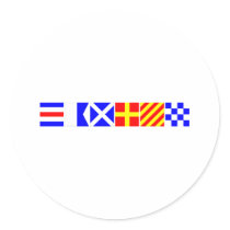 Code Flag Camryn Stickers