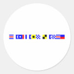 code flag captain lance sticker