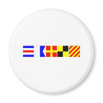 Code Flag Carly Magnet
