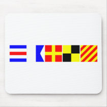 Code Flag Carly Mouse Mat