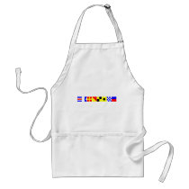 Code Flag Caroline Aprons