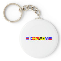Code Flag Caroline Keychains