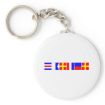 Code Flag Carter Keychains