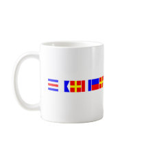 Code Flag Carter Coffee Mugs