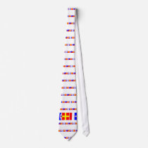 Code Flag Carter Neckties