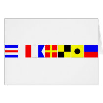 Code Flag Charlie Cards