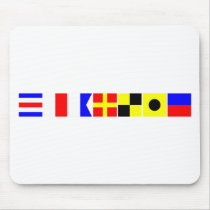 Code Flag Charlie Mouse Pad