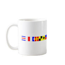 Code Flag Charlie Coffee Mugs