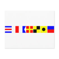 Code Flag Charlie postcards by CptMikey Code Flag Charlie postcards