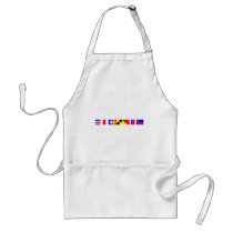 Code Flag Charlotte Aprons
