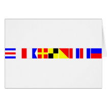 Code Flag Charlotte Cards