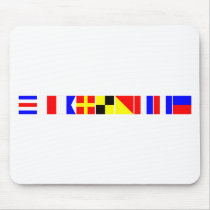 Code Flag Charlotte Mouse Mats