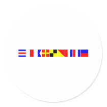 Code Flag Charlotte Sticker