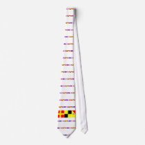 Code Flag Charlotte Ties