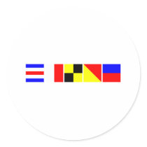 Code Flag Chloe Stickers