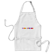 Code Flag Christopher Apron