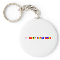 Code Flag Christopher Key Chains